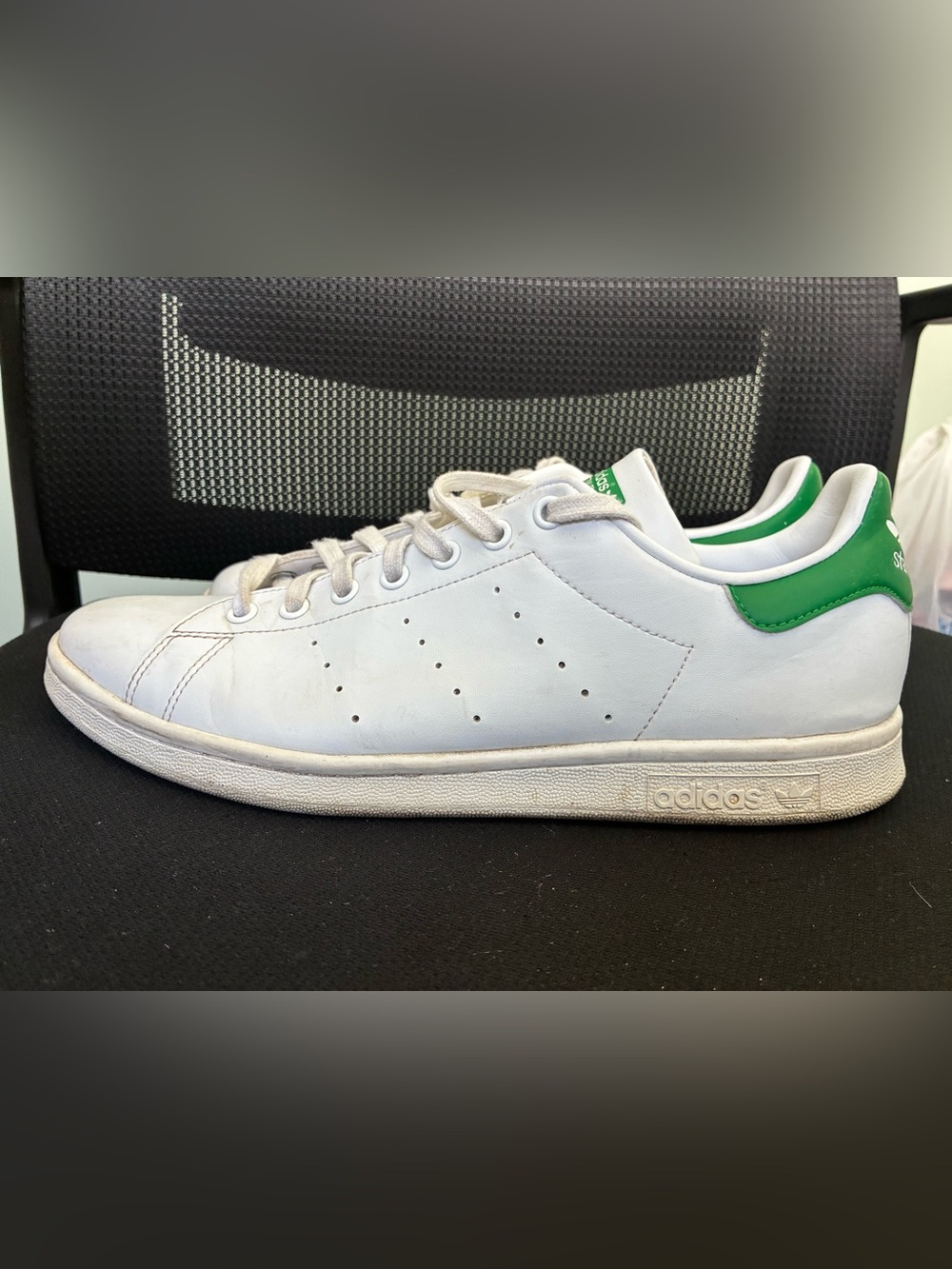 adidas Stan Smith Primegreen White Green Sneakers Men's 10.5 FX5502